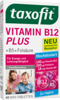 TAXOFIT Vitamin B12 Plus Tabletten