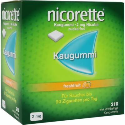 NICORETTE Kaugummi 2 mg freshfruit