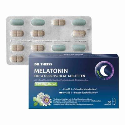 DR.THEISS Melatonin Ein- & Durchschlaf-Tabletten