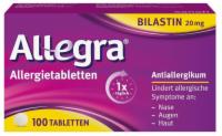 ALLEGRA Allergietabletten 20 mg Tabletten